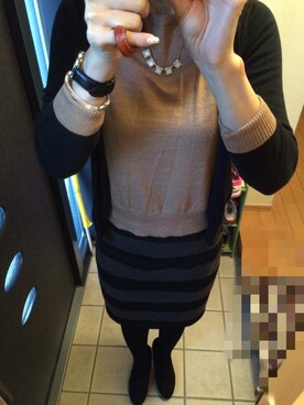 「STUDIOUS（ステュディオス）のアイテム（ブーティ）」を使った、ⓒⓗⓘⓩⓤ﻿さん（レディース・163cm）の春コーディネート