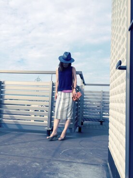 「BREE（ブリー）のアイテム」を使った、ⓒⓗⓘⓩⓤ﻿さん（レディース・163cm）の夏コーディネート