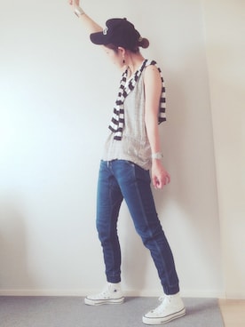 ⓒⓗⓘⓩⓤ﻿さん（レディース・163cm）の夏コーディネート