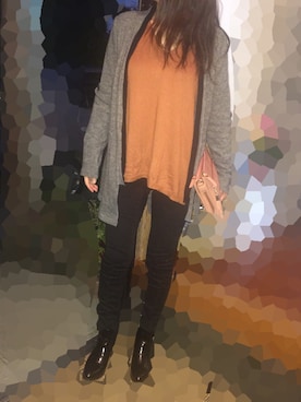 ちぃ♡さん（レディース・162cm）の冬コーディネート