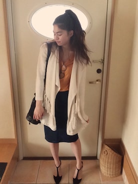 「ネオボヘ」｜ayaka…♡さん（レディース・158cm）の秋コーディネート
