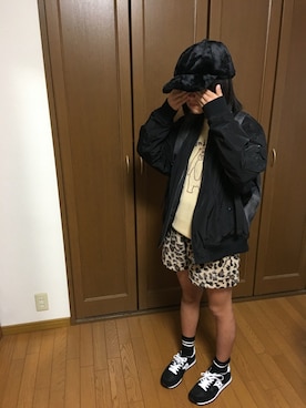 「むすめコーデ」｜「アイテム（ブルゾン）」を使った、ミロリン🐷さん（レディース・162cm）の秋コーディネート