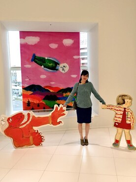 「アイテム（ブーティ）」を使った、mikiさん（レディース・163cm・20代）の秋コーディネート