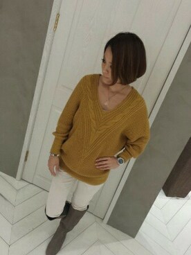 matsuさん(レディース・158cm)の冬コーディネート