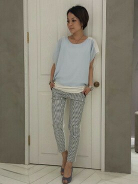 matsuさん（レディース・158cm）の春コーディネート