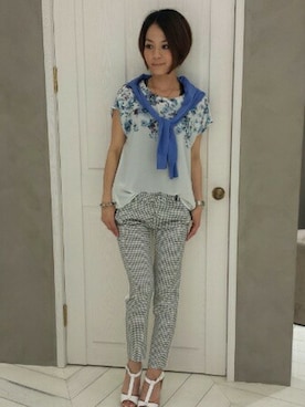 matsuさん（レディース・158cm）の春コーディネート