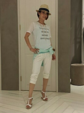 matsuさん（レディース・158cm）の春コーディネート