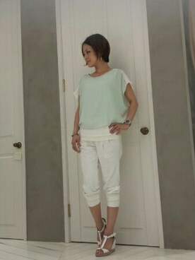 matsuさん（レディース・158cm）の春コーディネート