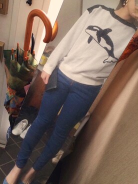 373さん（レディース・160cm）の冬コーディネート