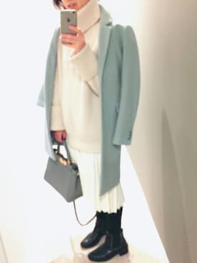 ekkaさん（レディース・160cm）の冬コーディネート