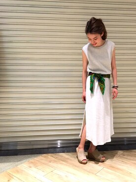 MIRIさん（レディース・161cm）の夏コーディネート