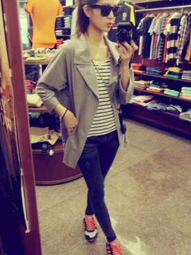 愛波さんのコーディネート