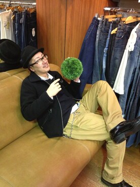 「COOTIE PRODUCTIONS（クーティープロダクションズ）のアイテム（その他アウター）」を使った、koujiさん（メンズ・172cm）の冬コーディネート