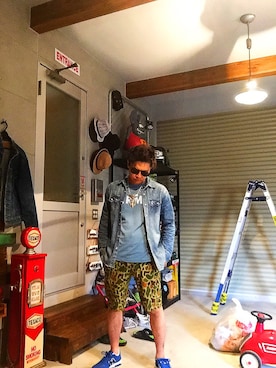 KIDさん(メンズ・168cm)の夏コーディネート