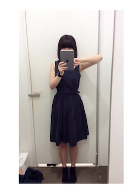 「ノンスリーブ」｜こけし(もうこけしじゃないけど)さん（レディース・159cm）の春コーディネート