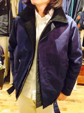 「FRANK LEDER（フランクリーダー）のアイテム（ジャケット/アウター）」を使った、sunhouse神南さん（メンズ・175cm）の冬コーディネート