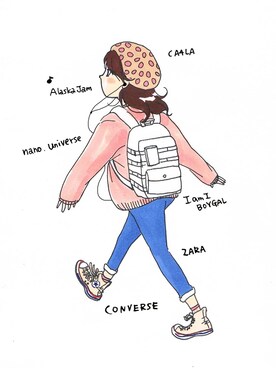 あささんのコーディネート