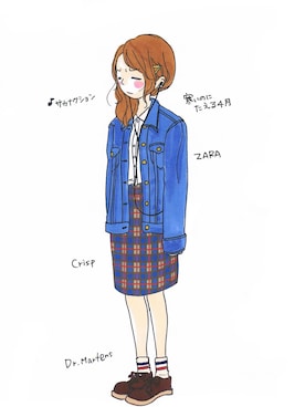 あささんのコーディネート