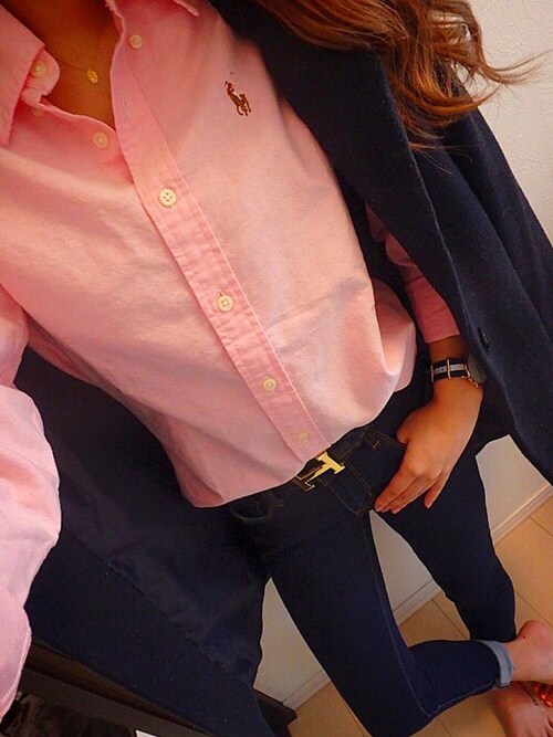 Onoda Moe Ralph Laurenのclothing Shirts Longsleeveを使ったコーディネート Wear