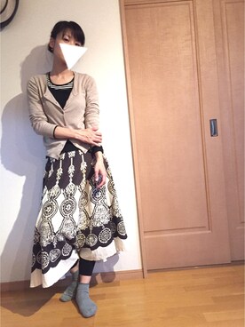 「10年選手」｜nina＋manaさん（レディース・169cm）の春コーディネート