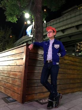 「stussy」｜たかひろさん（メンズ・165cm）の秋コーディネート