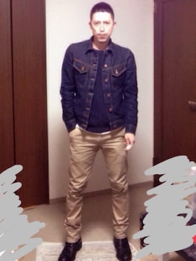 りじーさん（メンズ・171cm）の春コーディネート