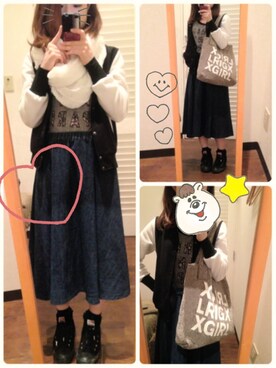 miiさん（レディース・151cm）の春コーディネート