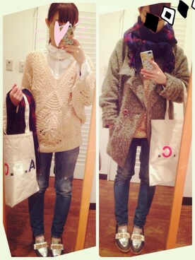 miiさん（レディース・151cm）の冬コーディネート