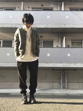 yusukeさん（メンズ・165cm）の冬コーディネート