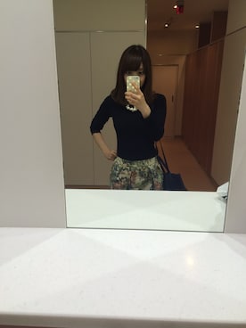 「アイテム（スカート、その他）」を使った、Miiiさん（レディース・158cm）の春コーディネート