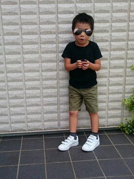 ANRIさん（キッズ・110cm）の夏コーディネート