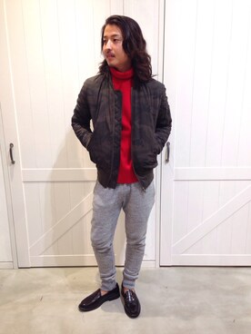 OGさん（メンズ・173cm）の冬コーディネート