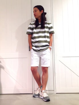 「MYSELF ABAHOUSE（マイセルフアバハウス）のアイテム」を使った、OGさん（メンズ・172cm）の春コーディネート