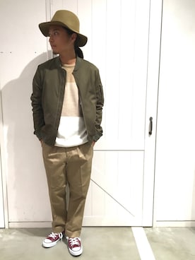 「みなとみらい」｜OGさん（メンズ・172cm）の秋コーディネート