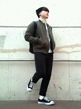じょりーさん（メンズ・170cm）の冬コーディネート
