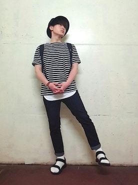 じょりーさん（メンズ・170cm）の夏コーディネート