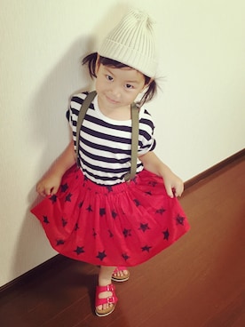 rinrinranranさん（キッズ・110cm）の夏コーディネート