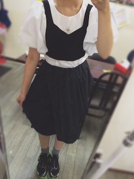 「used mix」｜「アイテム（キャミソール）」を使った、△さん（レディース・157cm）の夏コーディネート
