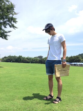 K.さん（メンズ・180cm）の夏コーディネート