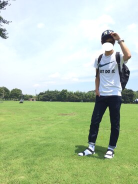 「ODETTE E ODILE（オデットエオディール）のアイテム」を使った、K.さん（メンズ・180cm）の夏コーディネート