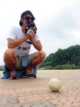 K.さん（メンズ・180cm）の夏コーディネート