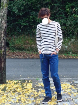 K.さん（メンズ・180cm）の秋コーディネート