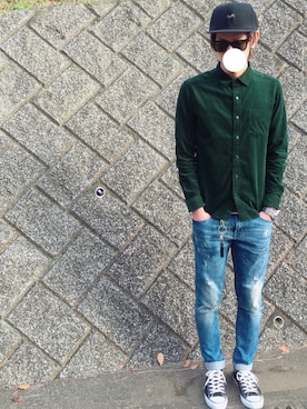 K.さん（メンズ・180cm）の冬コーディネート