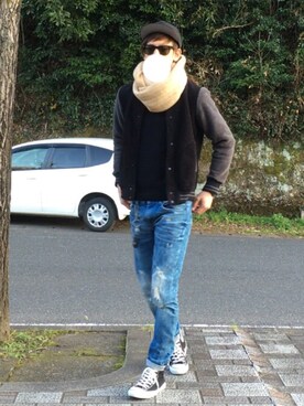 K.さん(メンズ・180cm)の冬コーディネート