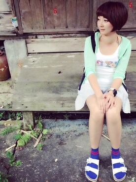 Yu Kiさん（レディース・165cm）の冬コーディネート