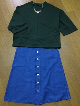 𝕞𝕚𝕚𝕚𝕚.𝟛𝟙𝟜 さん（レディース・162cm）の夏コーディネート