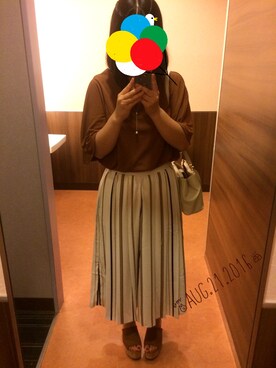 𝕞𝕚𝕚𝕚𝕚.𝟛𝟙𝟜 さん(レディース・162cm)の夏コーディネート