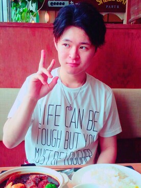 「DUB Collection（ダブコレクション）のアイテム」を使った、祗園田 子龍さん（メンズ・165cm）の冬コーディネート