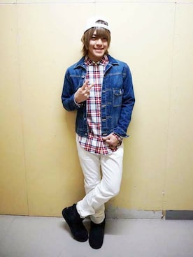 Right-on 本社スタッフさんのコーディネート