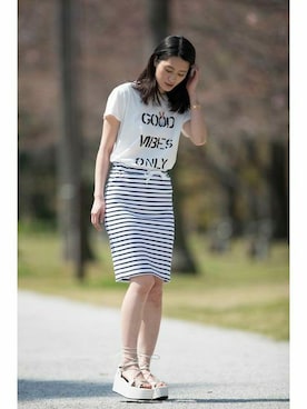 Right-on 本社スタッフさんのコーディネート